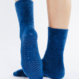 Happy Cloud Crew Grip Sock