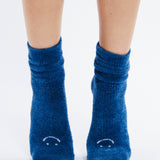 Happy Cloud Crew Grip Sock