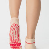 Heartstrings Full Foot Grip Sock