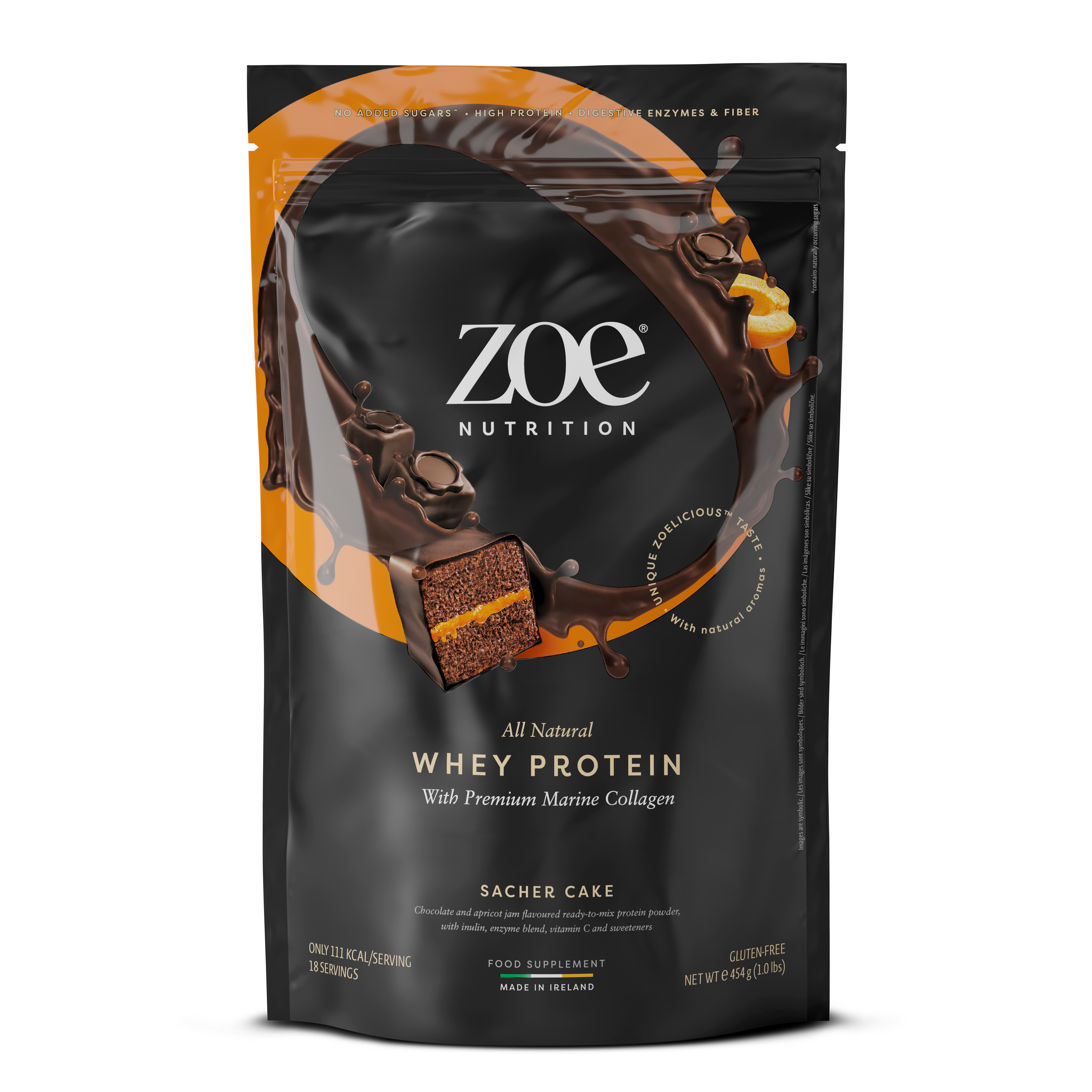 Whey Protein with Collagen, 454 g