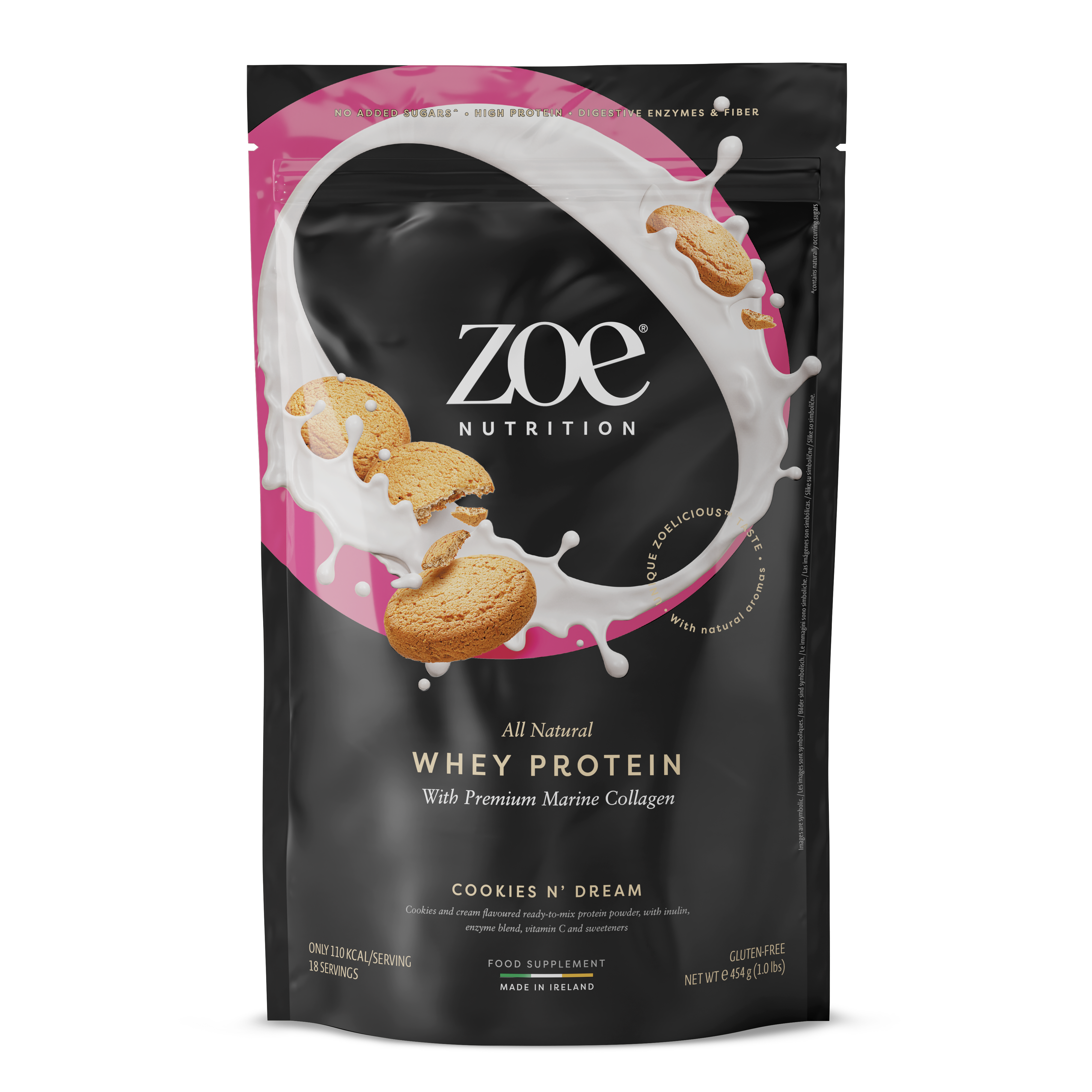 Whey Protein with Collagen, 454 g