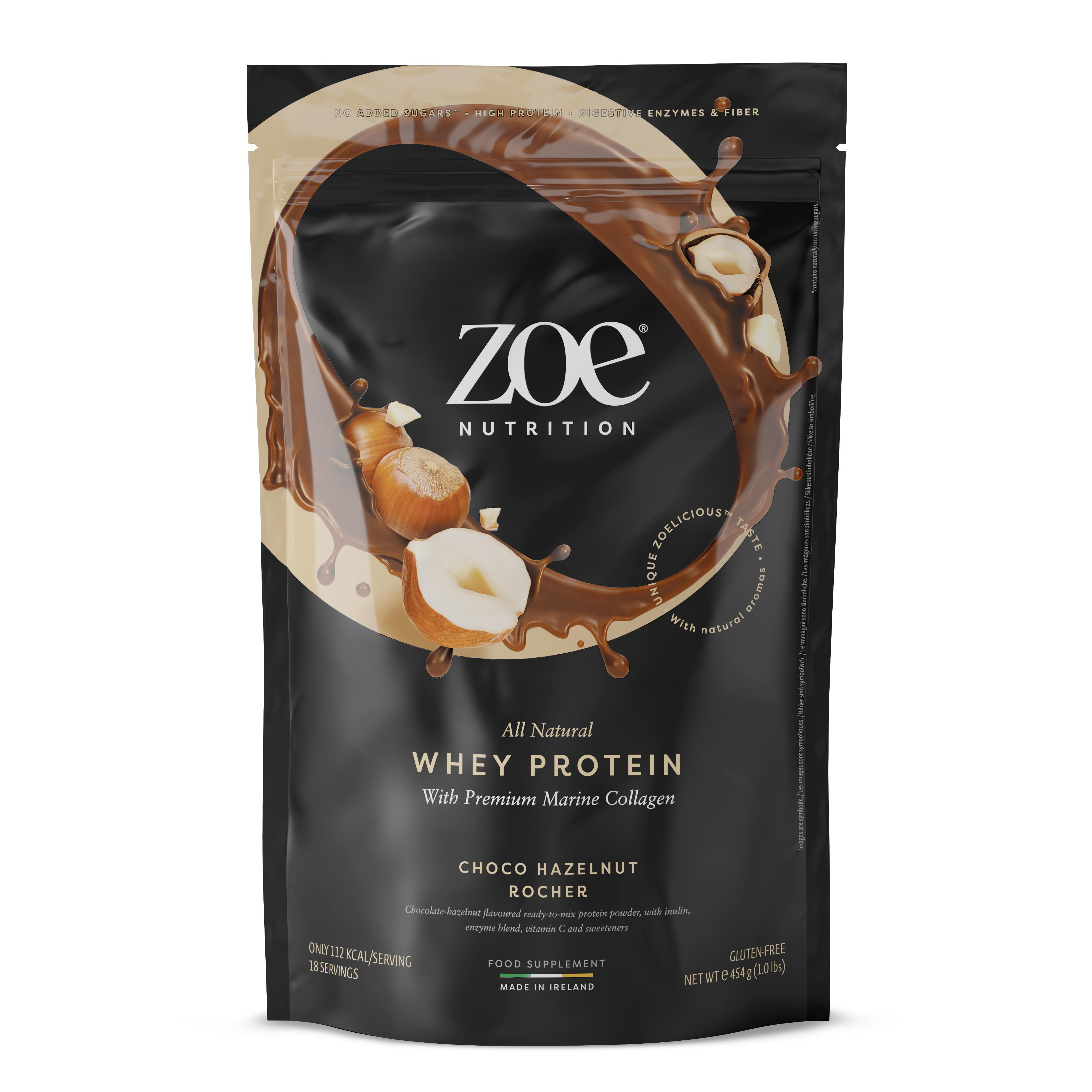 Whey Protein with Collagen, 454 g