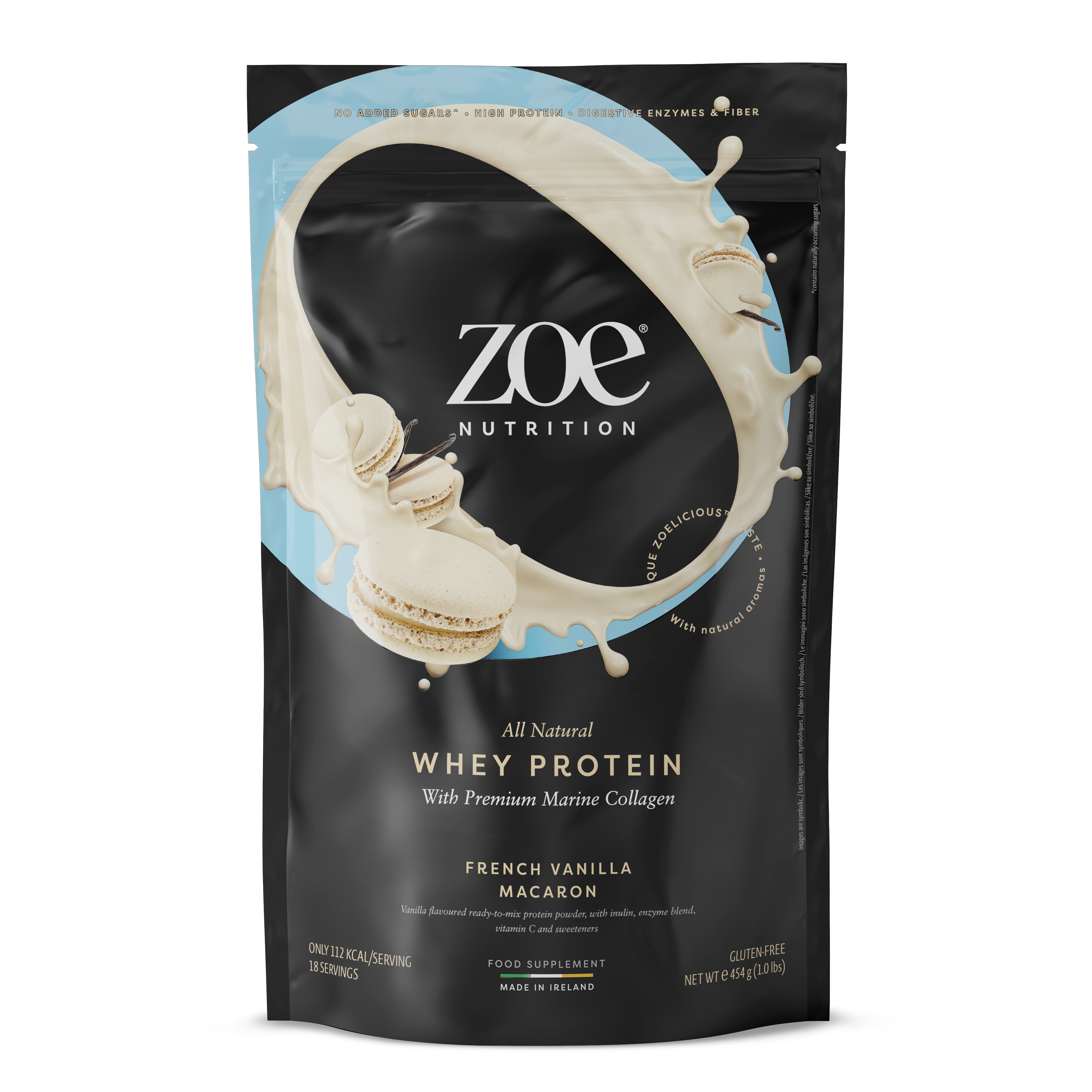 Whey Protein with Collagen, 454 g